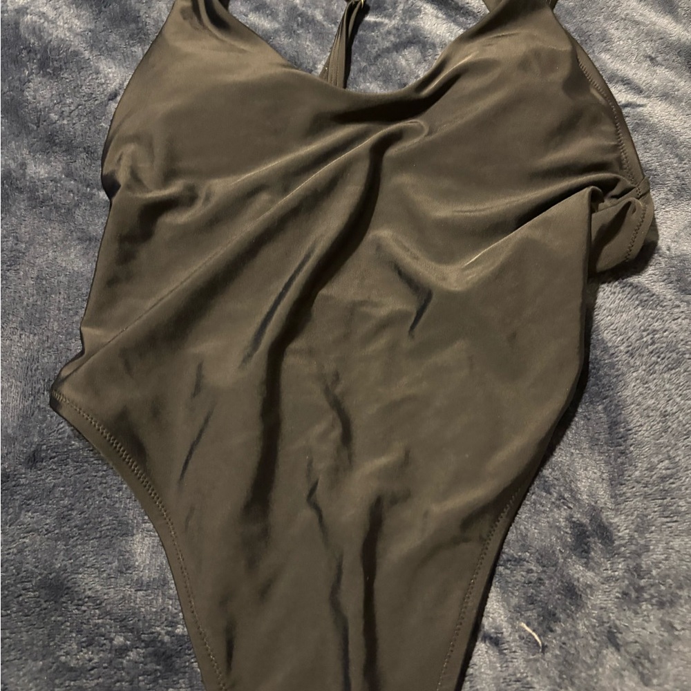 RELLECIGA  Black One-Piece Swimsuit #7